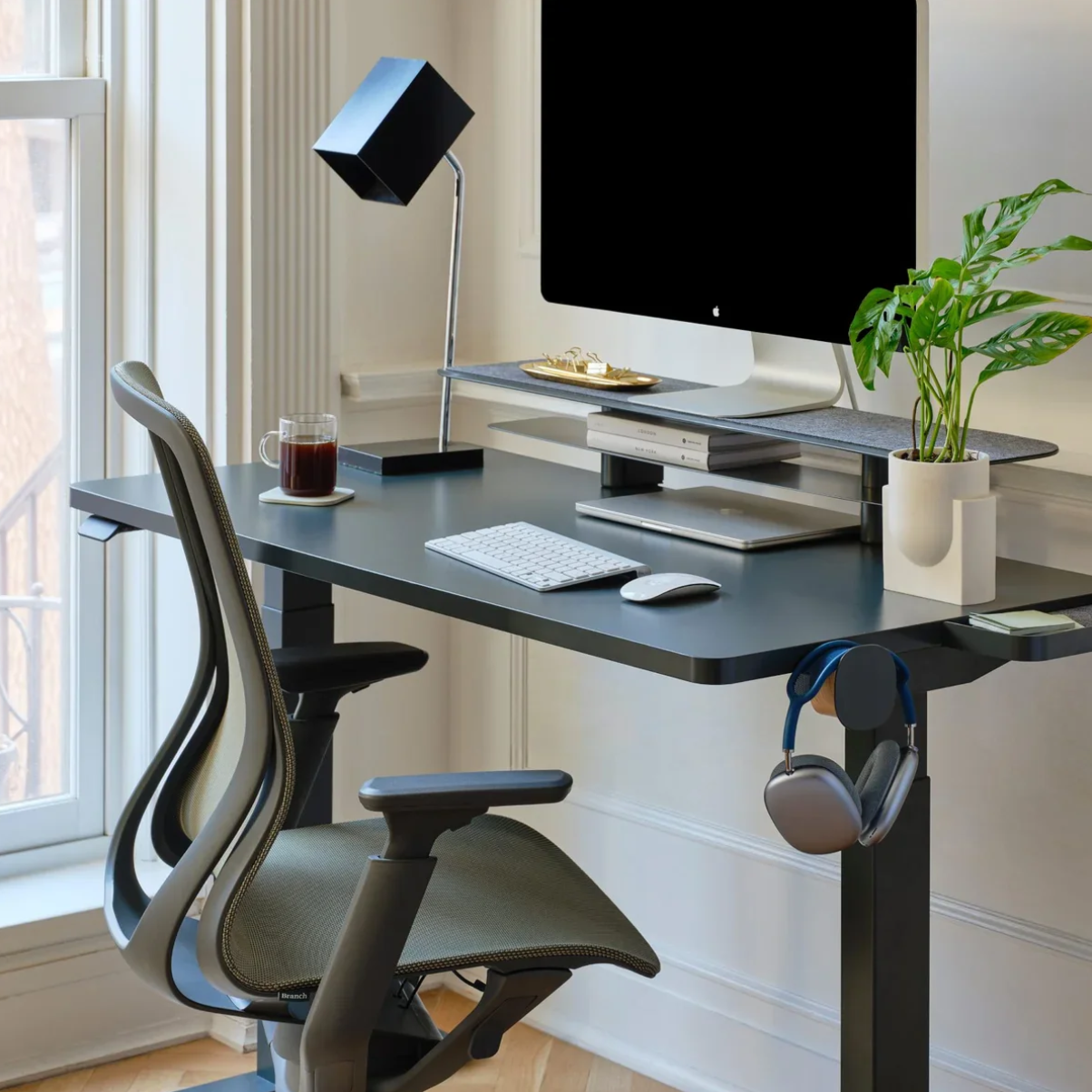 Charcoal Dual Standing Desk
