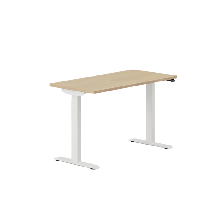 Woodgrain Dual Standing Desk