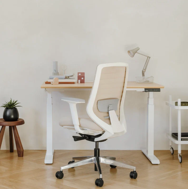 Beige Ergonomic Chair