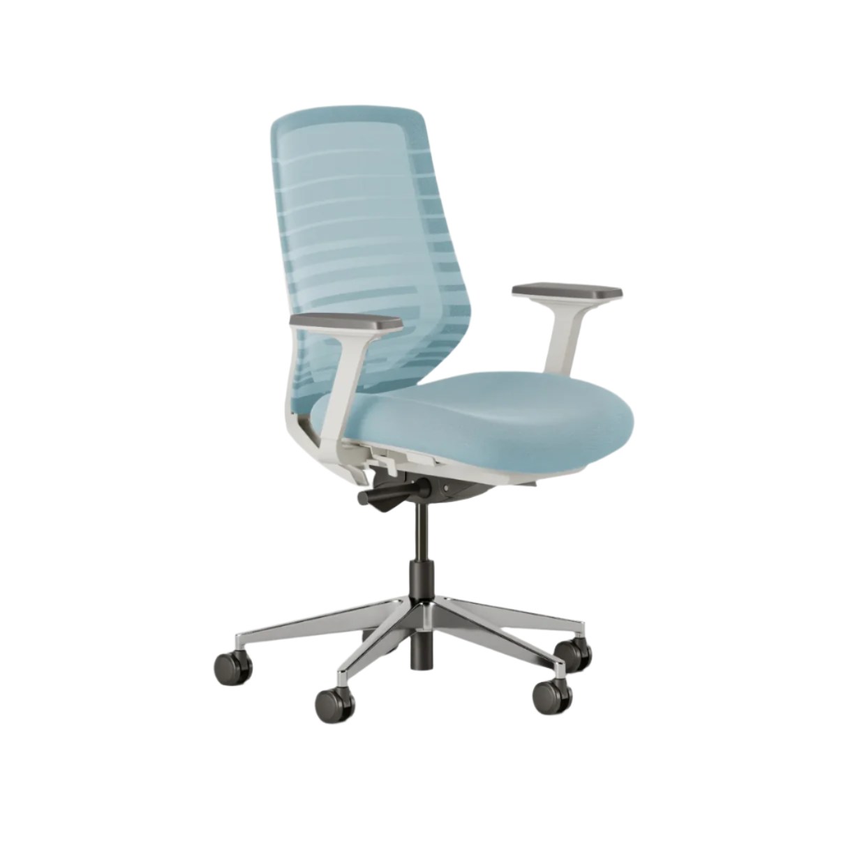 Baby Blue Ergonomic Chair