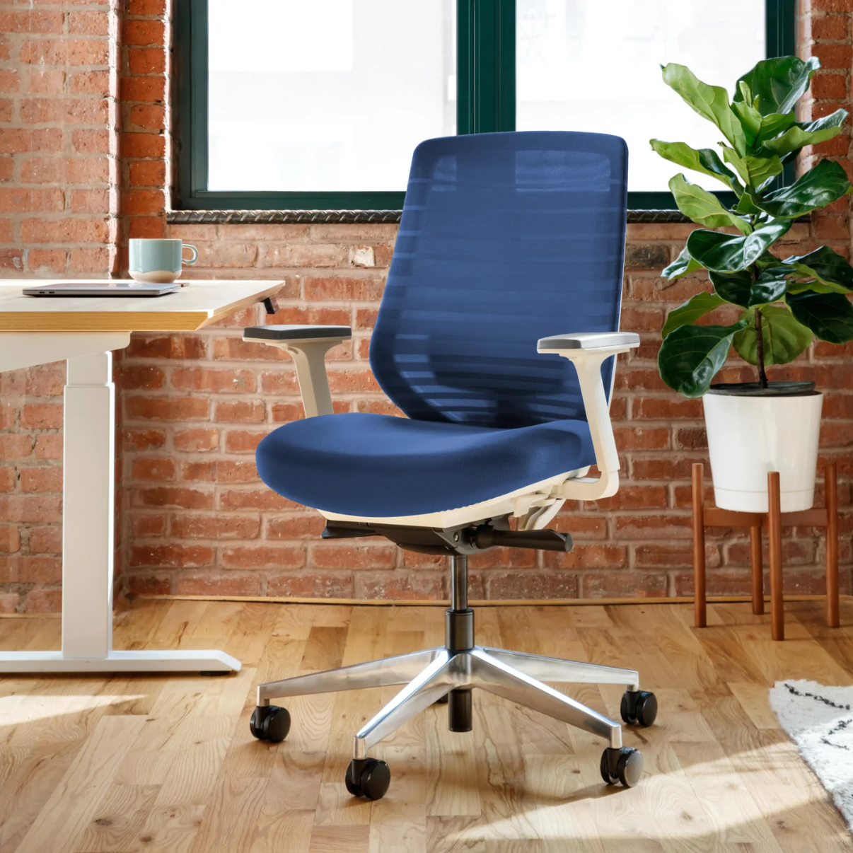 Baltic Blue Ergonomic Chair