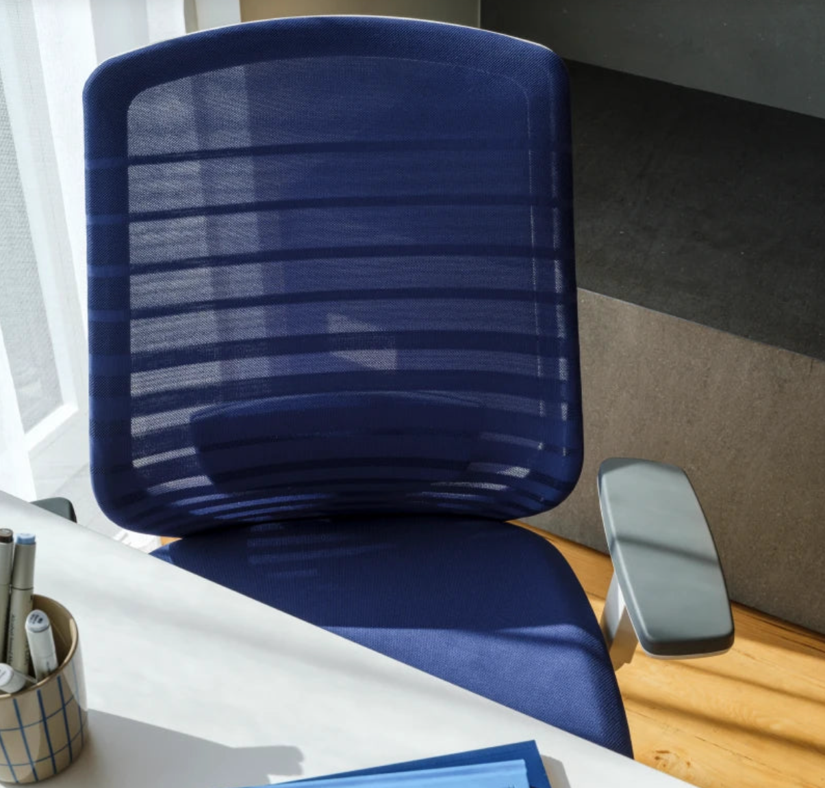 Baltic Blue Ergonomic Chair